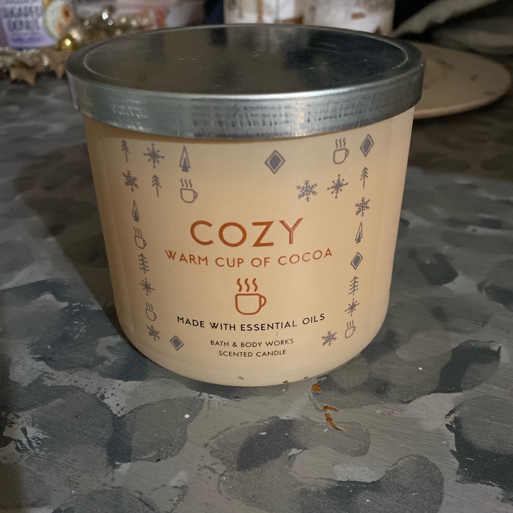 Cozy Warm Cup of Cocoa 3 Wick Candle